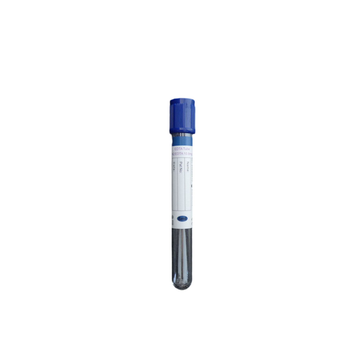 6ml Royal Blue Vacuum Blood Collection Tubes, EDTA K2 Tube