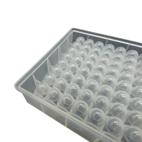 1.0ml 96 Well Deep Well Plate, V-Bottom, Square Well