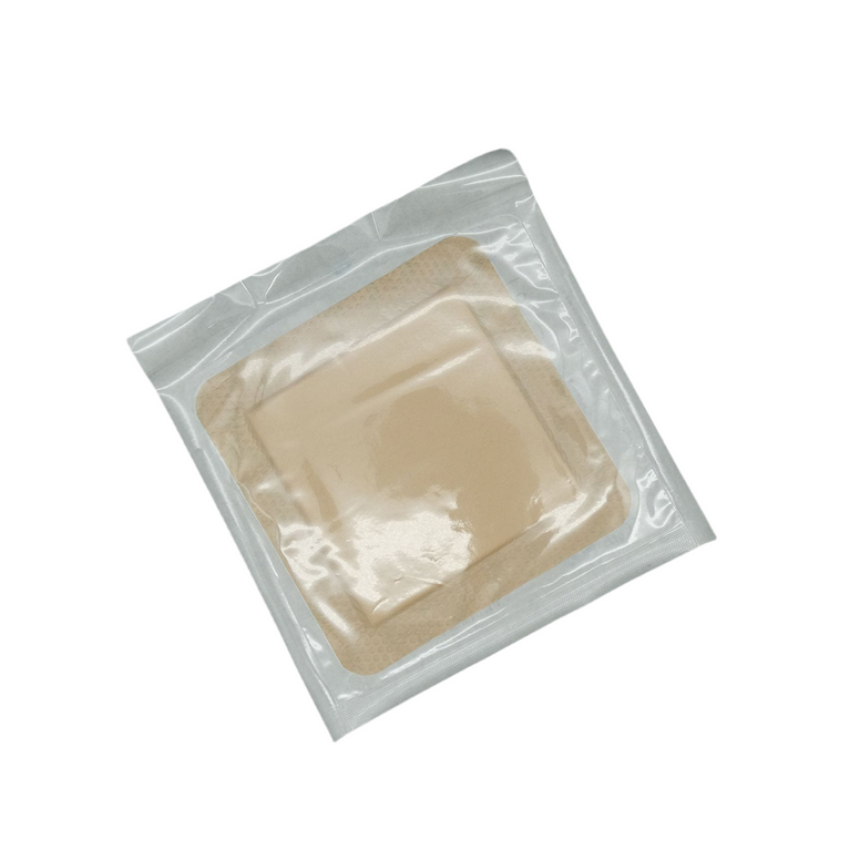 Silicone Foam Dressing w Border