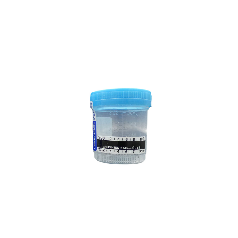 Sterile Urine Specimen Collection Cups w/ Temp Strip