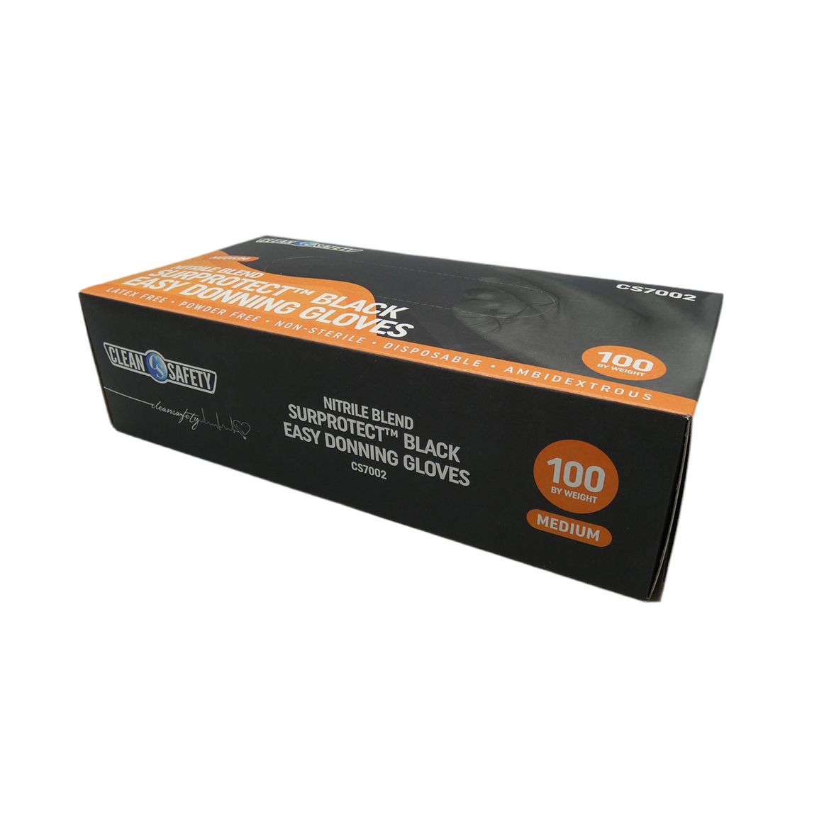 Surprotect Nitrile Blend Black Easy Donning Gloves (6 MIL)