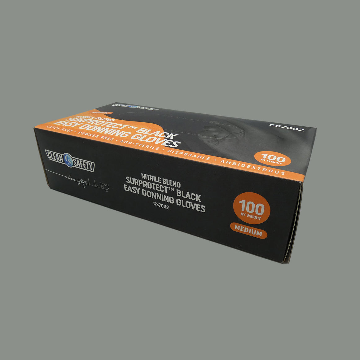 Surprotect Nitrile Blend Black Easy Donning Gloves (6 MIL)