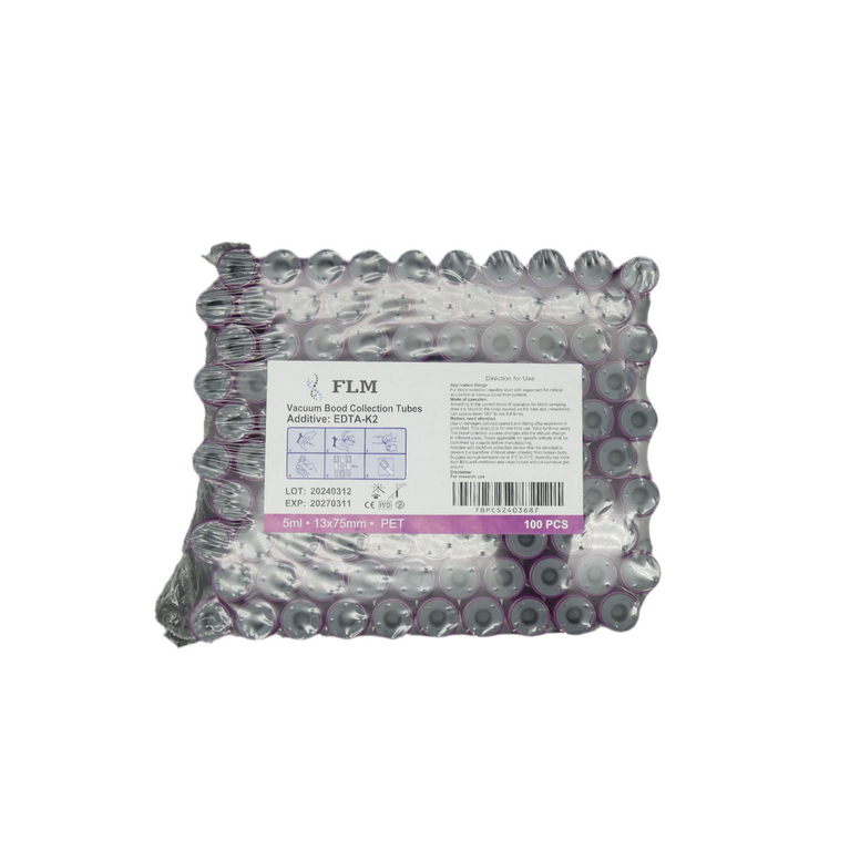 5ml Lavender Vacuum Blood Collection Tubes, EDTA K2 Tube