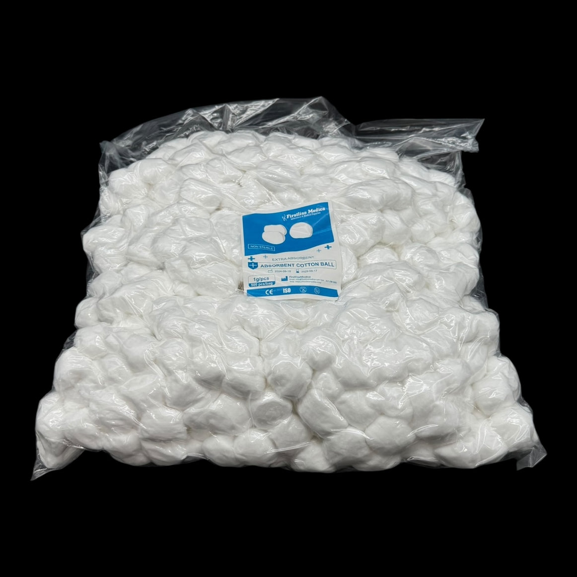 Premium Extra Absorbent Cotton Balls - 500pcs/bag