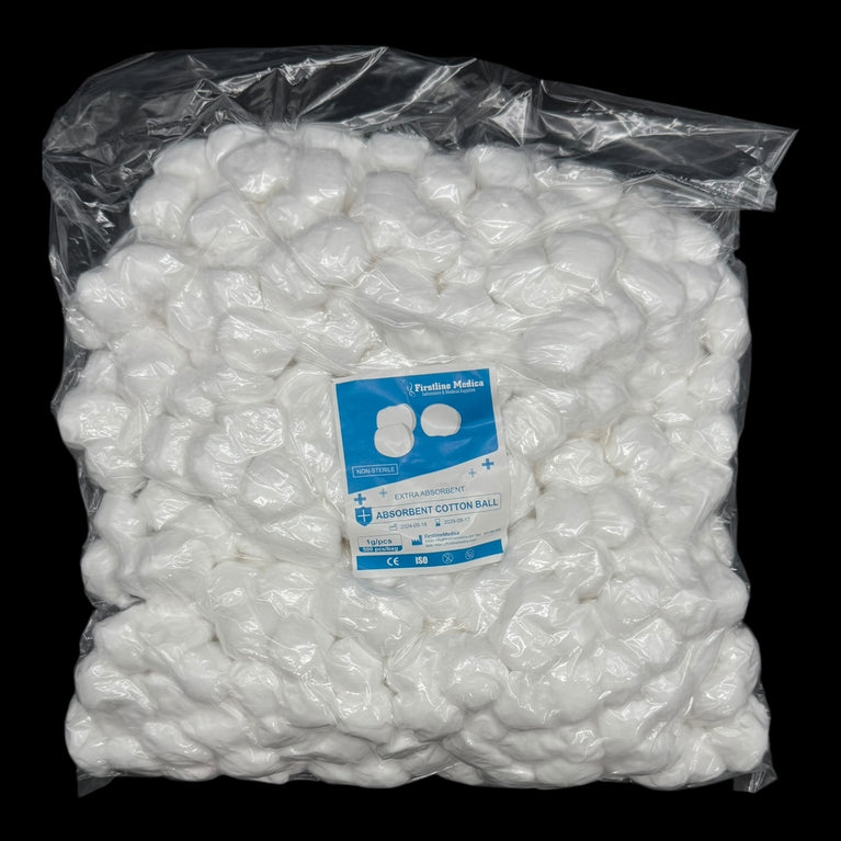 Premium Extra Absorbent Cotton Balls - 500pcs/bag