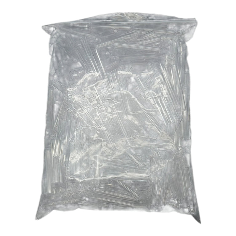 5ml Polystyrene Test Tube with Red Plug Cap 12mm x 75mm, 2x250/PK