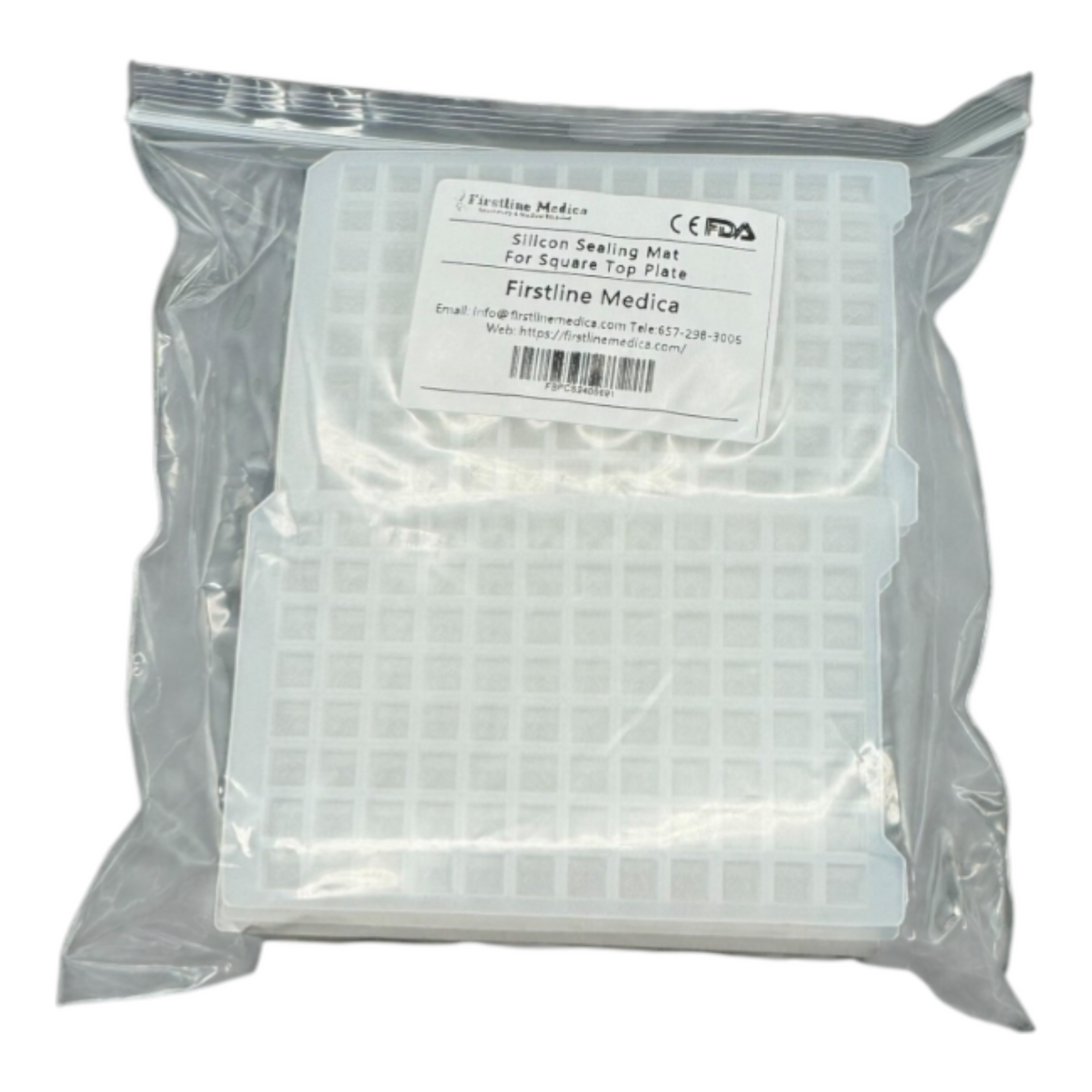 Silicon Sealing Mat For 96-well Plate - 20/pk - 8mm Dia.