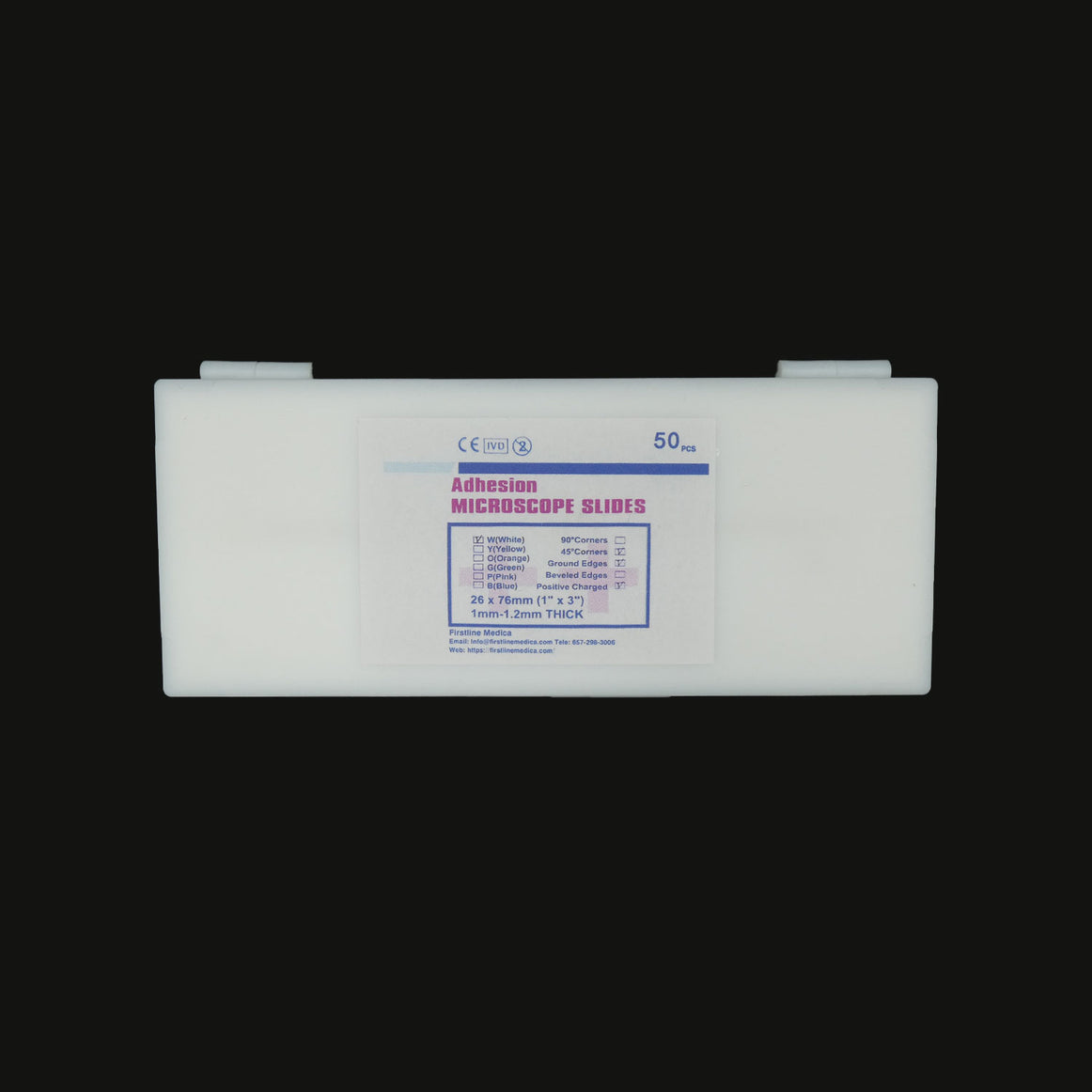 Slide Box, Adhesion Microscope Slides