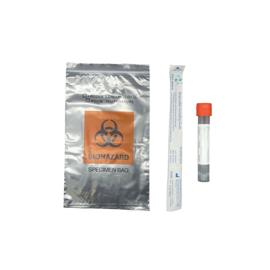 VTM/UTM Kit, Specimen Collection Tube, Swab & Bag – Firstline Medica