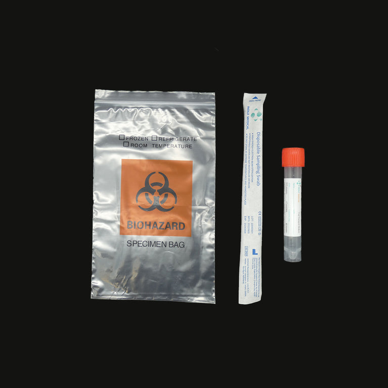 VTM/UTM Kit, Specimen Collection Tube, Swab & Bag