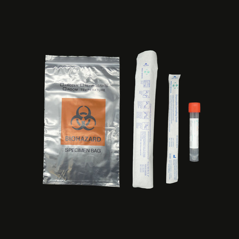 VTM/UTM Kit, Specimen Collection Tube, Swab & Bag