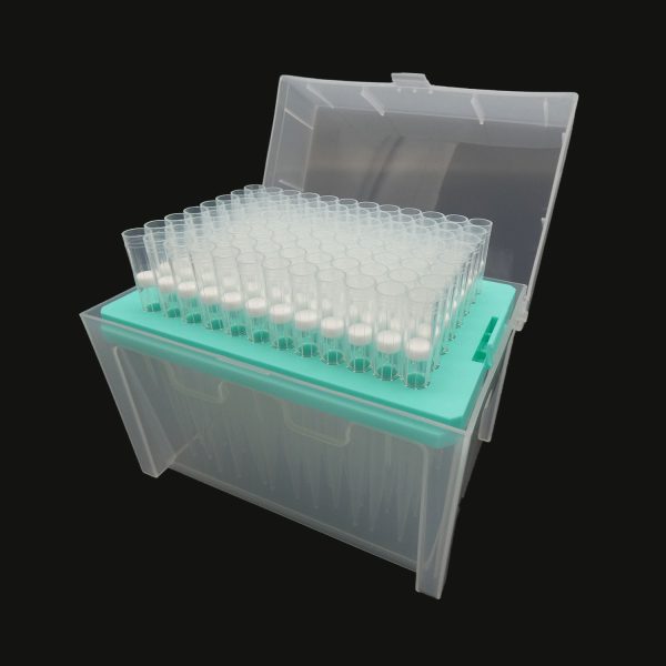 1250ul Filtered Pipette Tips, Sterile, Racked